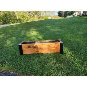 Rectangular Garden Planter Window Box For Succulents & Herbs & MORE